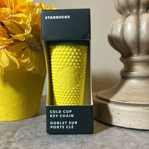 2022 Starbucks Hawaii Studded Pineapple Keychain